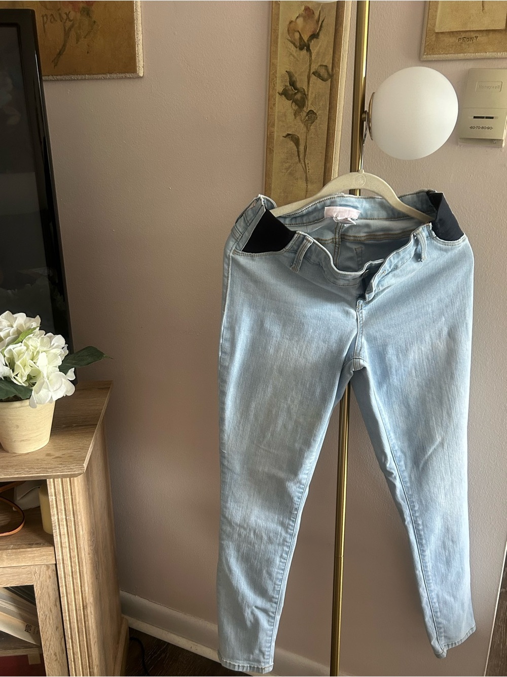 Abercrombie & Fitch Light Blue Skinny Stretch Jeans
